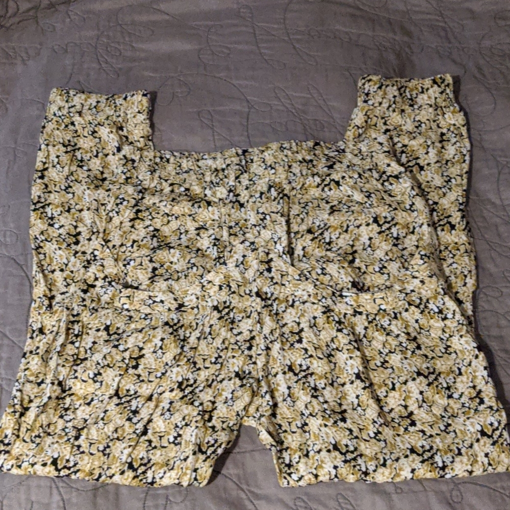 New🏵️Flynn Skye Perfect Pant Fall Floral Print